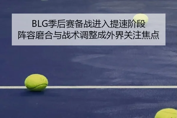 BLG季后赛备战进入提速阶段 阵容磨合与战术调整成外界关注焦点
